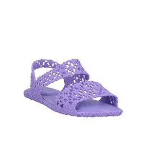 Mini Melissa Mini Panc Sand + Isab Capeto Bb Jelly Sandal, Purple